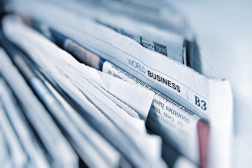 Newspaper printing press